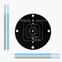 dimensions ground plate for GNSS antenna