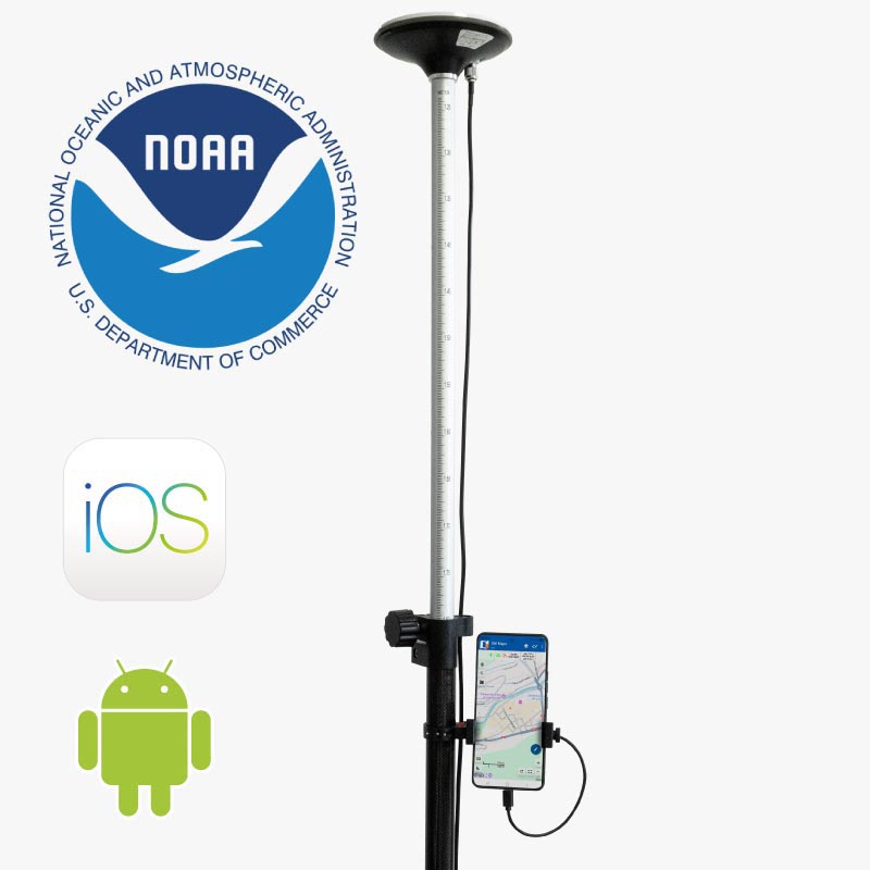 main Pole with surveyor kit