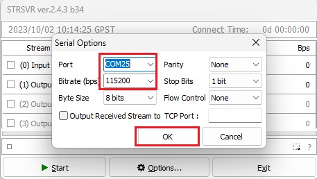 Send RTK base station corrections to ArduPilot5