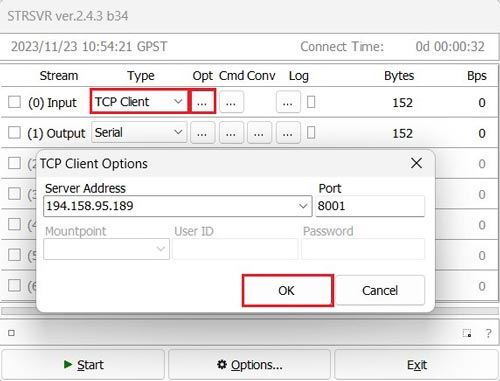 How to determine the geodetic reference position of your base station with simpleRTK3B Pro STRSVR
