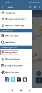 expport your survey work from Android device to QIGS and AutoCAD4