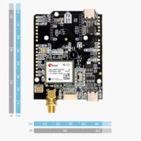dimensions simpleRTK4 Optimum u-blox ZED-X20P evaluation board