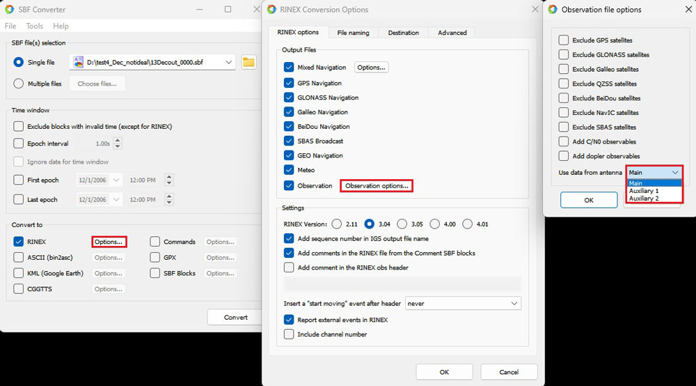 simpleRTK3B-Pro-Rinex