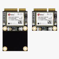 Mini PCI Express card with u-blox ZED-X20P all-band GNSS receiver