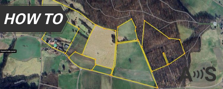 survey boundaries of the land to verify cadastral maps with RTK kit