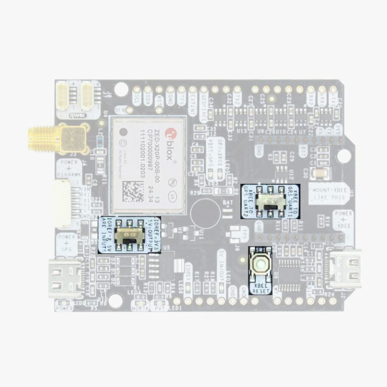 hookup guide simpleRTK4 Buttons and switches