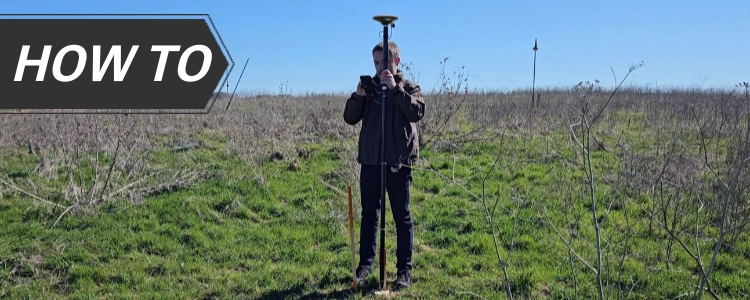 step-by-step instructions for staking out cadastral field corners